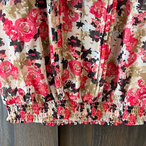 Express Women's Floral Ruffled Babydoll Fairy Blouse, New with Tags, Small - Picture 5 of 11